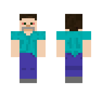Overworked Steve - Male Minecraft Skins - image 2
