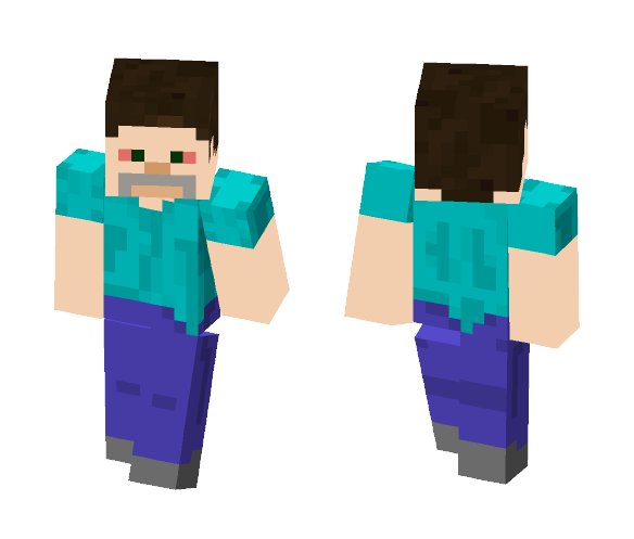 Overworked Steve - Male Minecraft Skins - image 1