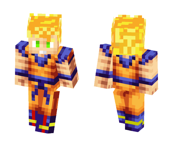 SonGoku - Male Minecraft Skins - image 1