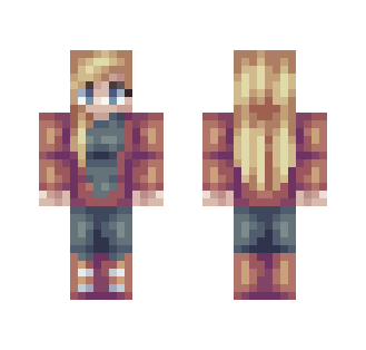 Burnt Colors // Redo - Female Minecraft Skins - image 2
