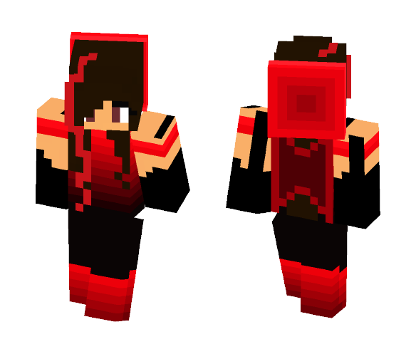 Red Female Pixie - Female Minecraft Skins - image 1