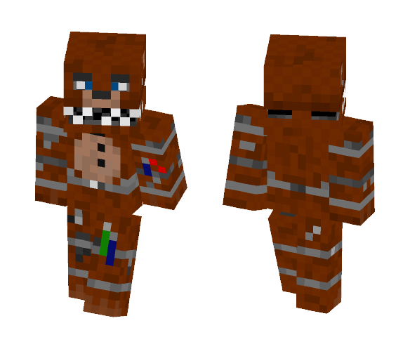 Withered Freddy (FNaF 2) - Male Minecraft Skins - image 1