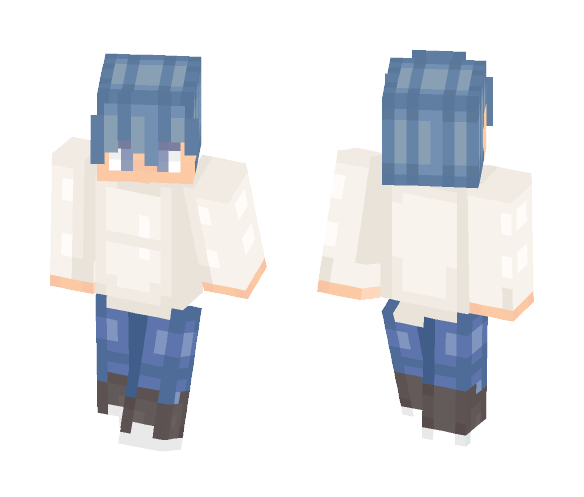 Colors Skins : Blue - Male Minecraft Skins - image 1