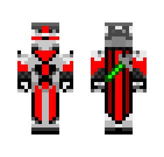 Blood Red Knight - Male Minecraft Skins - image 2