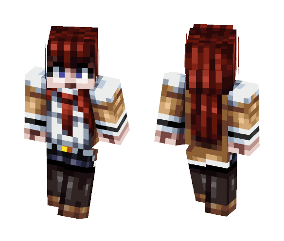 Kurisu Makise - Steins;Gate - Female Minecraft Skins - image 1