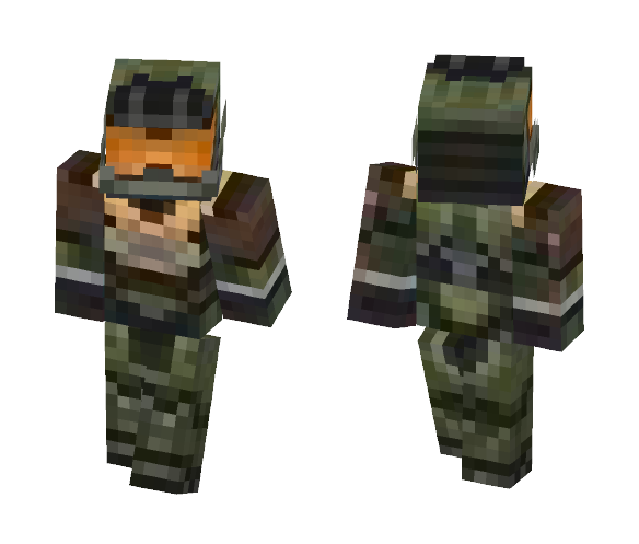 Jorge Halo reach - Male Minecraft Skins - image 1