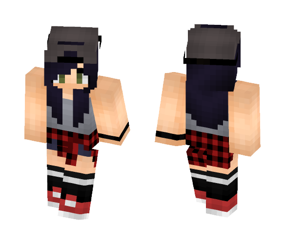 Hip Hop Girl - Girl Minecraft Skins - image 1