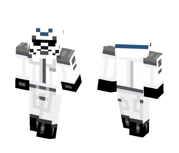 Stormtrooper Cadet Blue Markings - Male Minecraft Skins - image 1