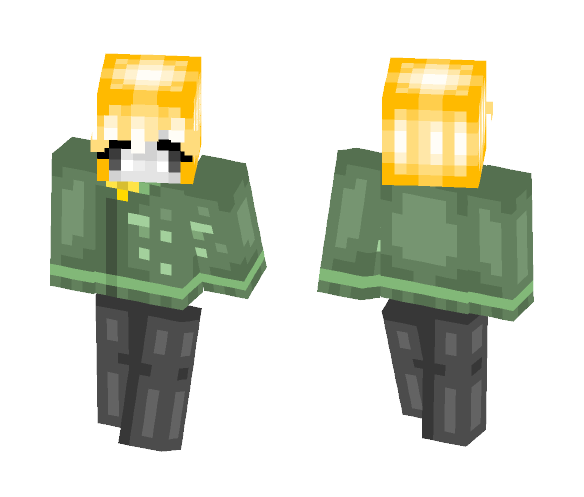 Human version of Flowey (Requested) - Interchangeable Minecraft Skins - image 1