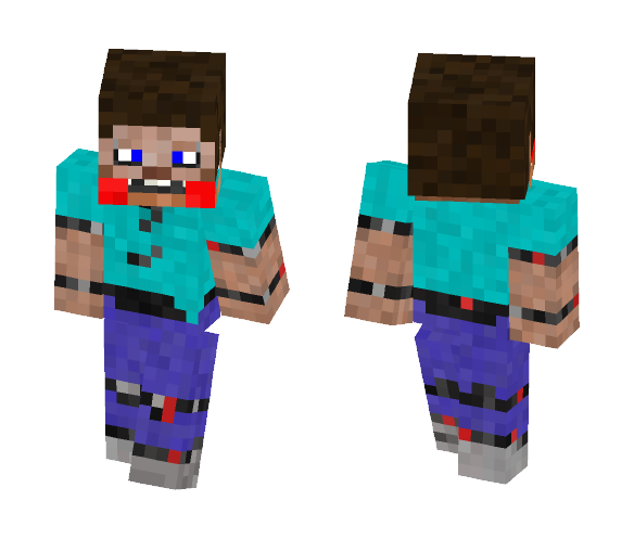 Toy Steve (FNAF) - Male Minecraft Skins - image 1
