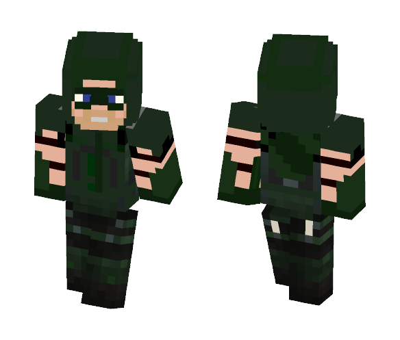 The GREEN ARROW - Male Minecraft Skins - image 1