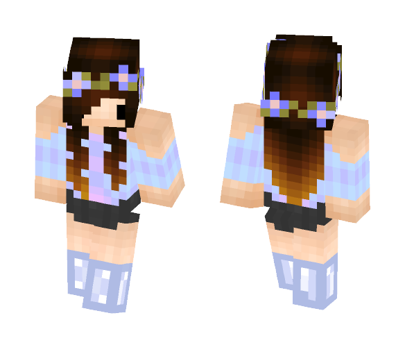 Spring Ombre | Cozmox - Female Minecraft Skins - image 1