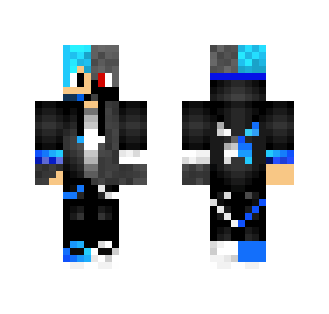 Blue/grey dude - Male Minecraft Skins - image 2