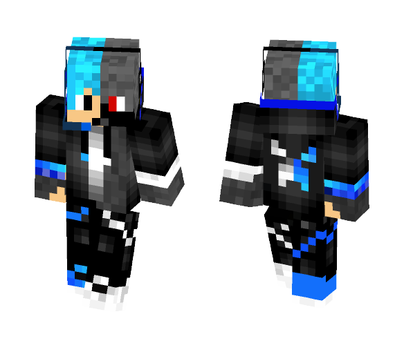 Blue/grey dude - Male Minecraft Skins - image 1