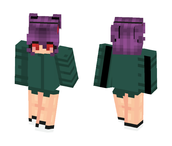 Cavespider girl from mob talker - Girl Minecraft Skins - image 1