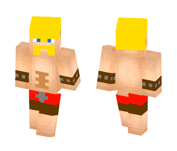 Clash of Clans - level 1 barbarian - Male Minecraft Skins - image 1