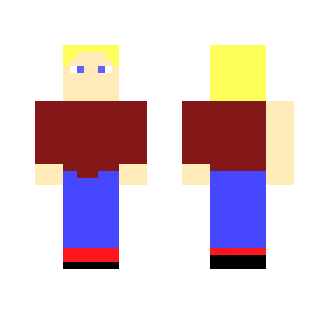 Blonde Boy (Undressable) - Boy Minecraft Skins - image 2