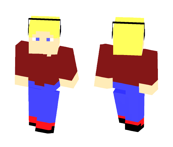 Blonde Boy (Undressable) - Boy Minecraft Skins - image 1