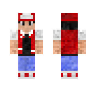 Red (Pokemon Trainer) - Male Minecraft Skins - image 2