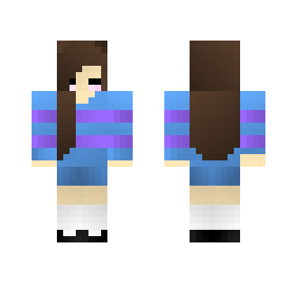 Frisk The Human - Interchangeable Minecraft Skins - image 2