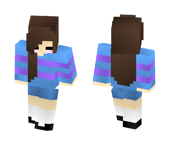 Frisk The Human - Interchangeable Minecraft Skins - image 1