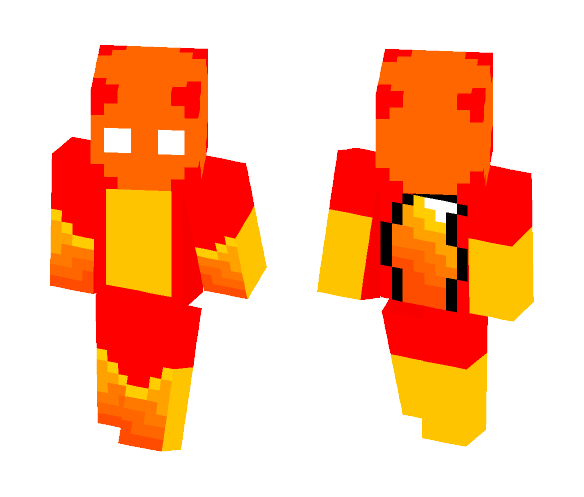 Super Hero-Iron Man/Fire hero - Male Minecraft Skins - image 1