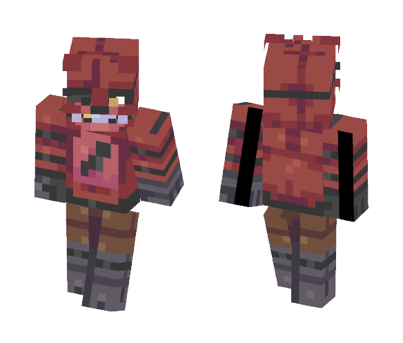 Foxy The Pirate FNAF Series- - Male Minecraft Skins - image 1
