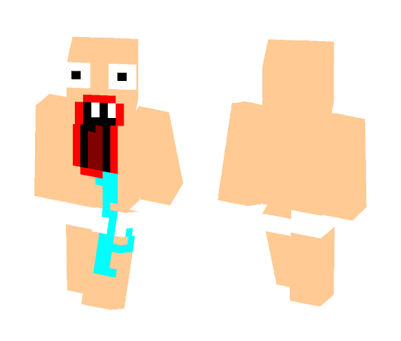 Derp with big mouth - Male Minecraft Skins - image 1