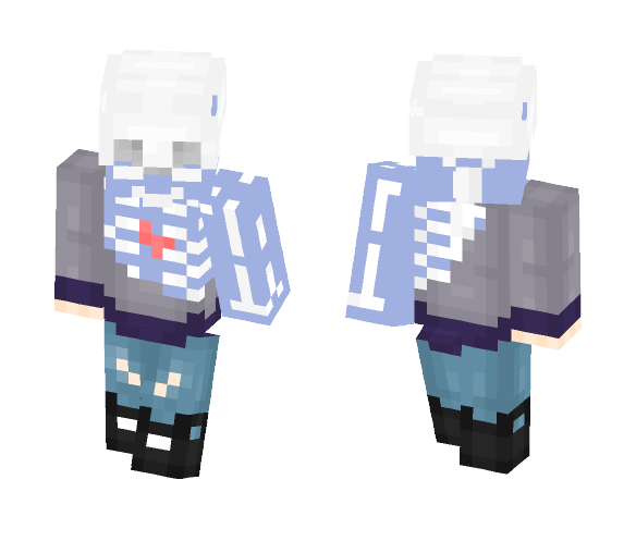 Skeleton - Male Minecraft Skins - image 1
