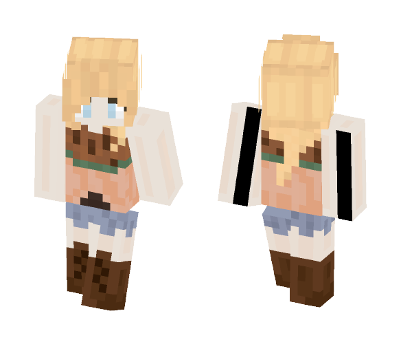 ✦ Boots & Braid ✦ - Female Minecraft Skins - image 1