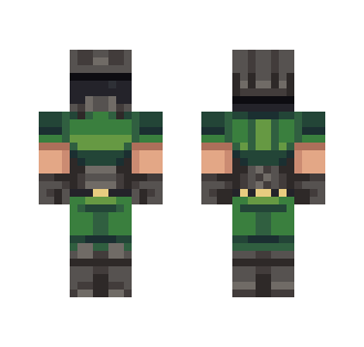 Kinda the Doom Guy - Male Minecraft Skins - image 2