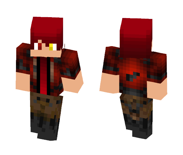 Red Dude - Male Minecraft Skins - image 1