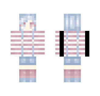 ☂ Blue & Pink - Female Minecraft Skins - image 2