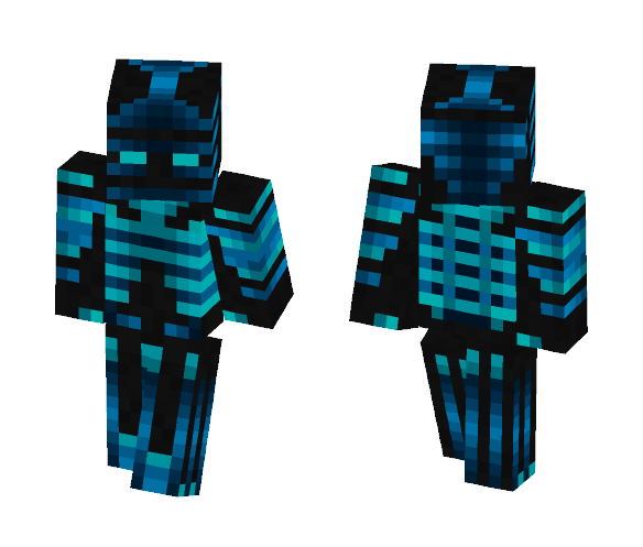 Skeleton Frost - Male Minecraft Skins - image 1