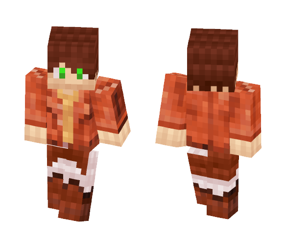 Eren Jaeger - Male Minecraft Skins - image 1