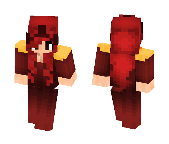 Red Lantern Mera - Female Minecraft Skins - image 1