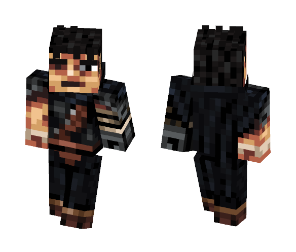 Guts - Black Swordsman Arc - Male Minecraft Skins - image 1