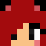 ||red hair||black jacket|| - Female Minecraft Skins - image 3