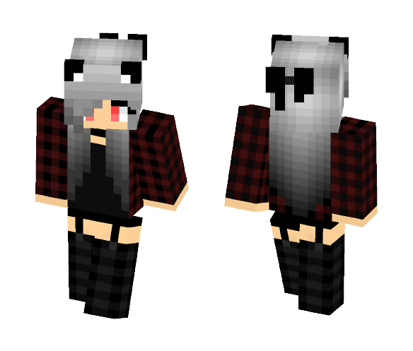 Emo tartan~ - Female Minecraft Skins - image 1