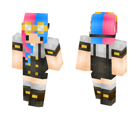 SteampunkBear - Female Minecraft Skins - image 1