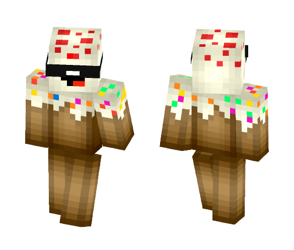 Cool derp cake - Interchangeable Minecraft Skins - image 1