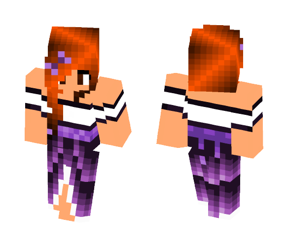 purple princess - Female Minecraft Skins - image 1
