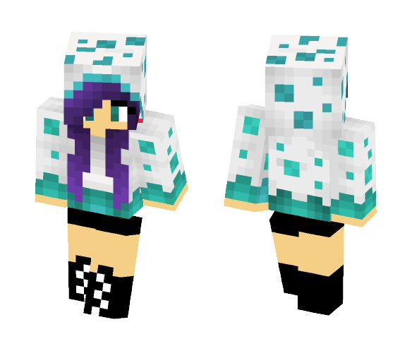 Diamond girl - Girl Minecraft Skins - image 1