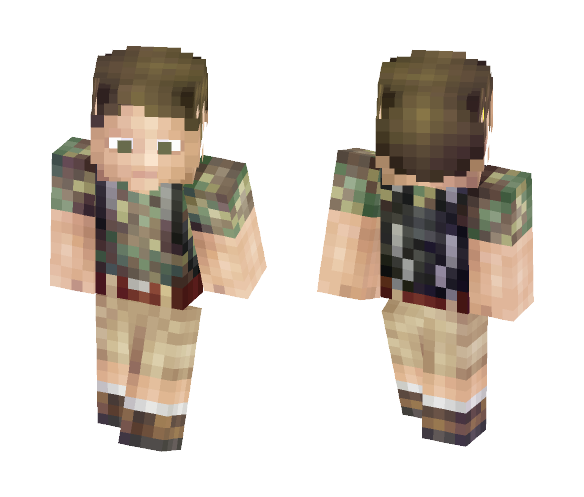 A Hike in the Forest - Moving Eyes! - Male Minecraft Skins - image 1