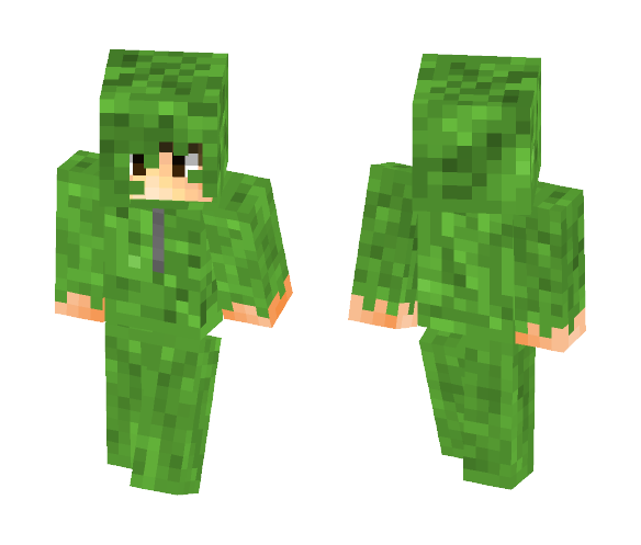 My skin+ Ghillie Suit - Male Minecraft Skins - image 1