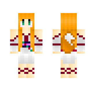 》Fox Girl In Kimono ♡~♡《 - Girl Minecraft Skins - image 2