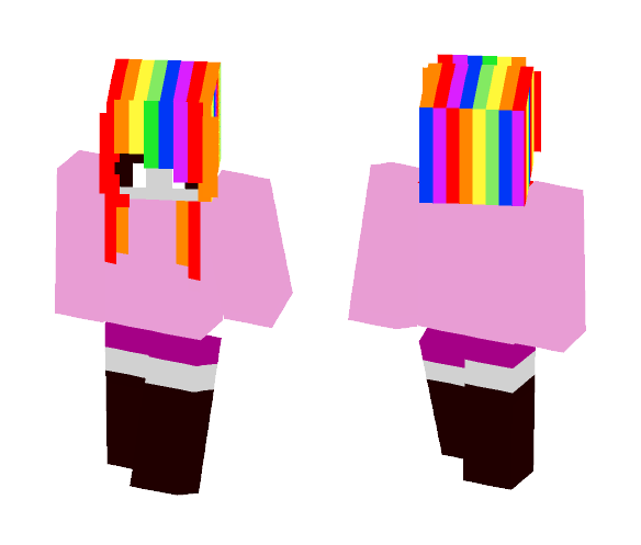 Color! DHMIS (My friends DHMIS oc!) - Female Minecraft Skins - image 1