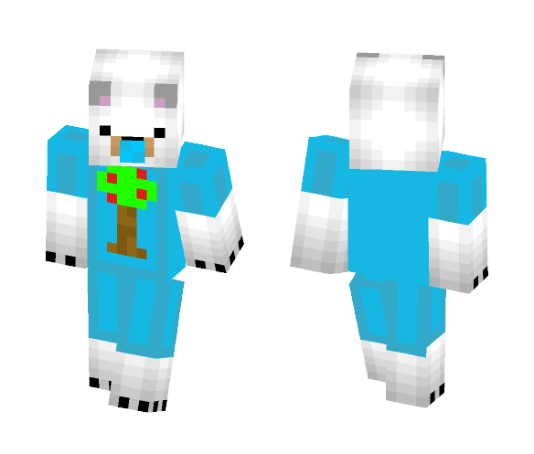 BOY baby polar bear - Baby Minecraft Skins - image 1