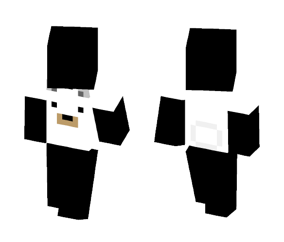 polar bear shirt (overlay) - Male Minecraft Skins - image 1