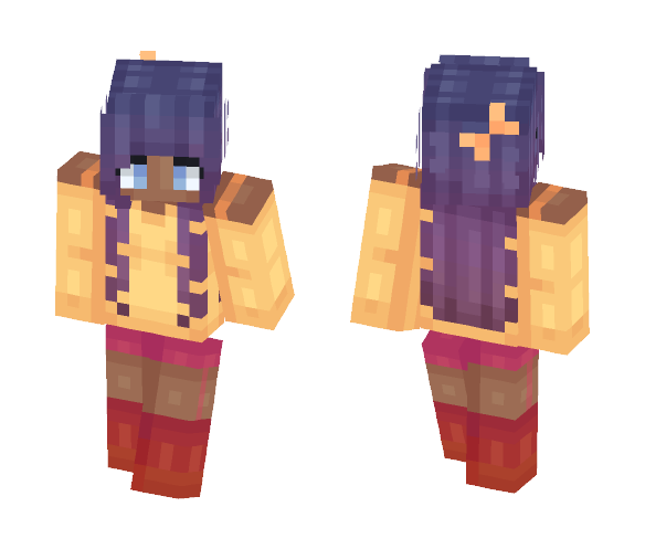 ❥ Sunset - Female Minecraft Skins - image 1